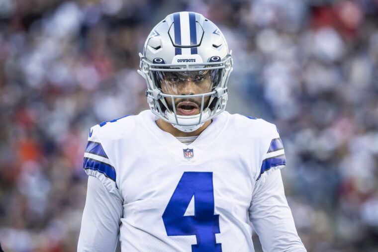 痛みが残るカウボーイズQBプレスコット、バイキングス戦はクエッ