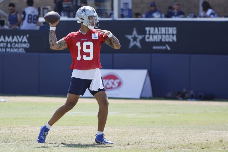 プレシーズン初戦でのフィールド復帰を楽しみにするカウボーイズQB