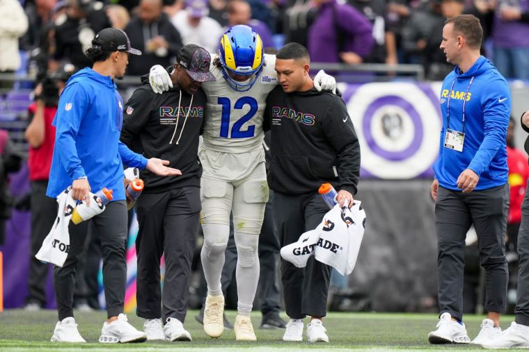 ラムズWRナクアがレイブンズ戦で足首負傷、一時離脱か | NFL JAPAN.COM
