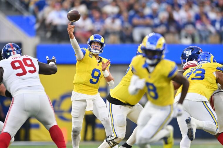ラムズQBスタッフォード、通算TDパスでNFL歴代6位に浮上 | NFL JAPAN.COM
